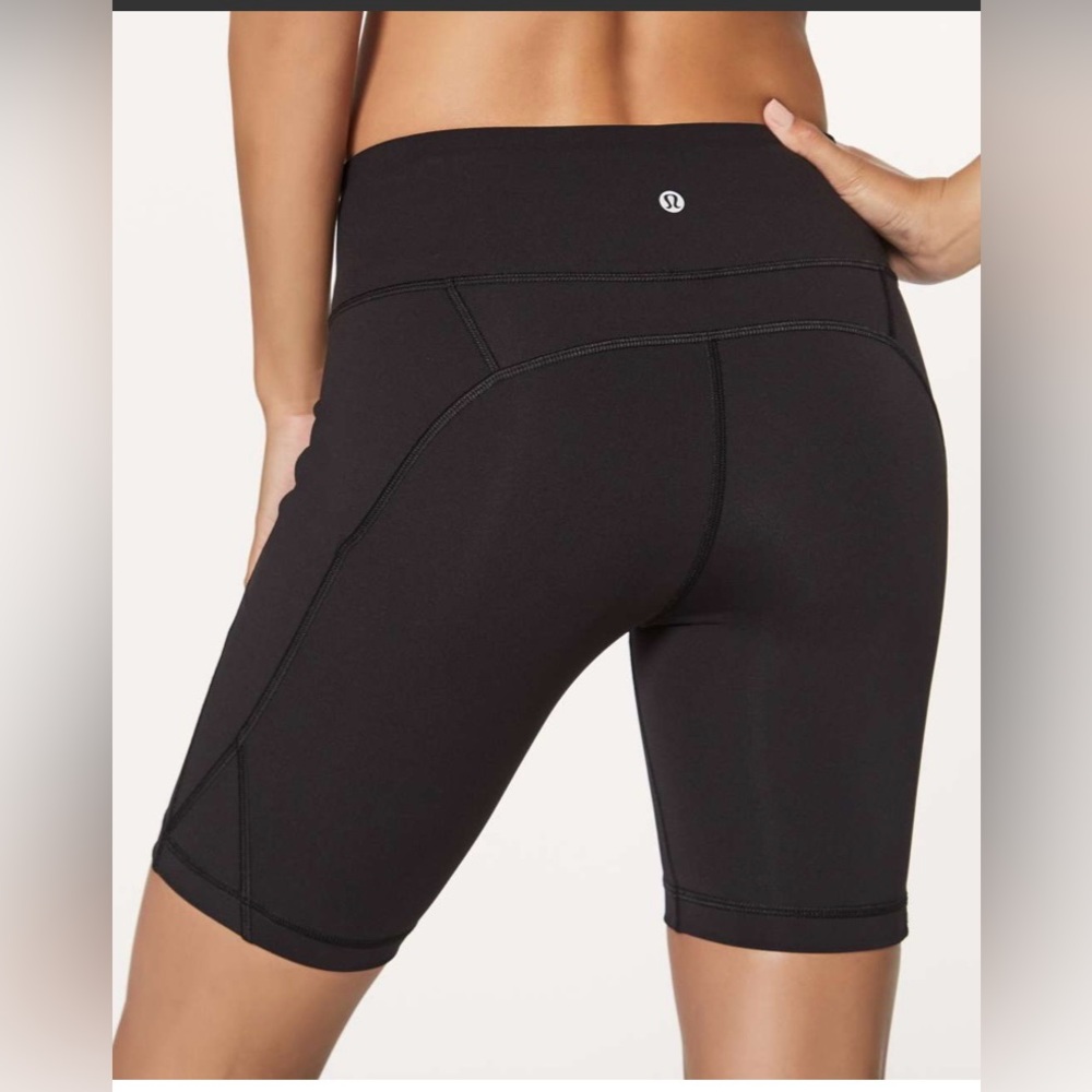 lululemon Black Bike Shorts
